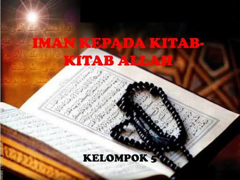 Pengertian Iman kepada Kitab Allah