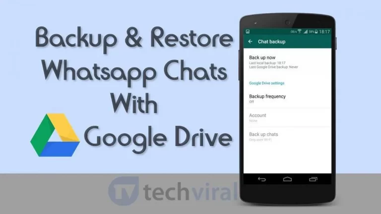 Perbedaan Antara Backup Lokal dan Google Drive di WhatsApp