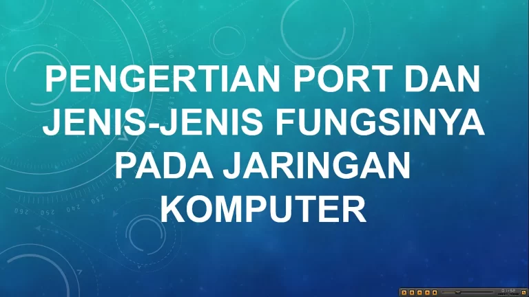 Perbedaan Slot dan Port dalam Konteks Jaringan