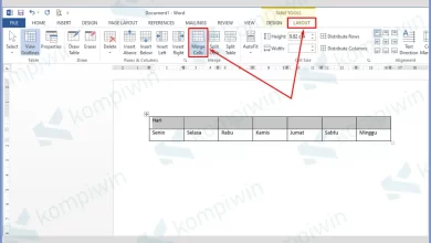 Strategi Efektif Membuat Tabel di Microsoft Word